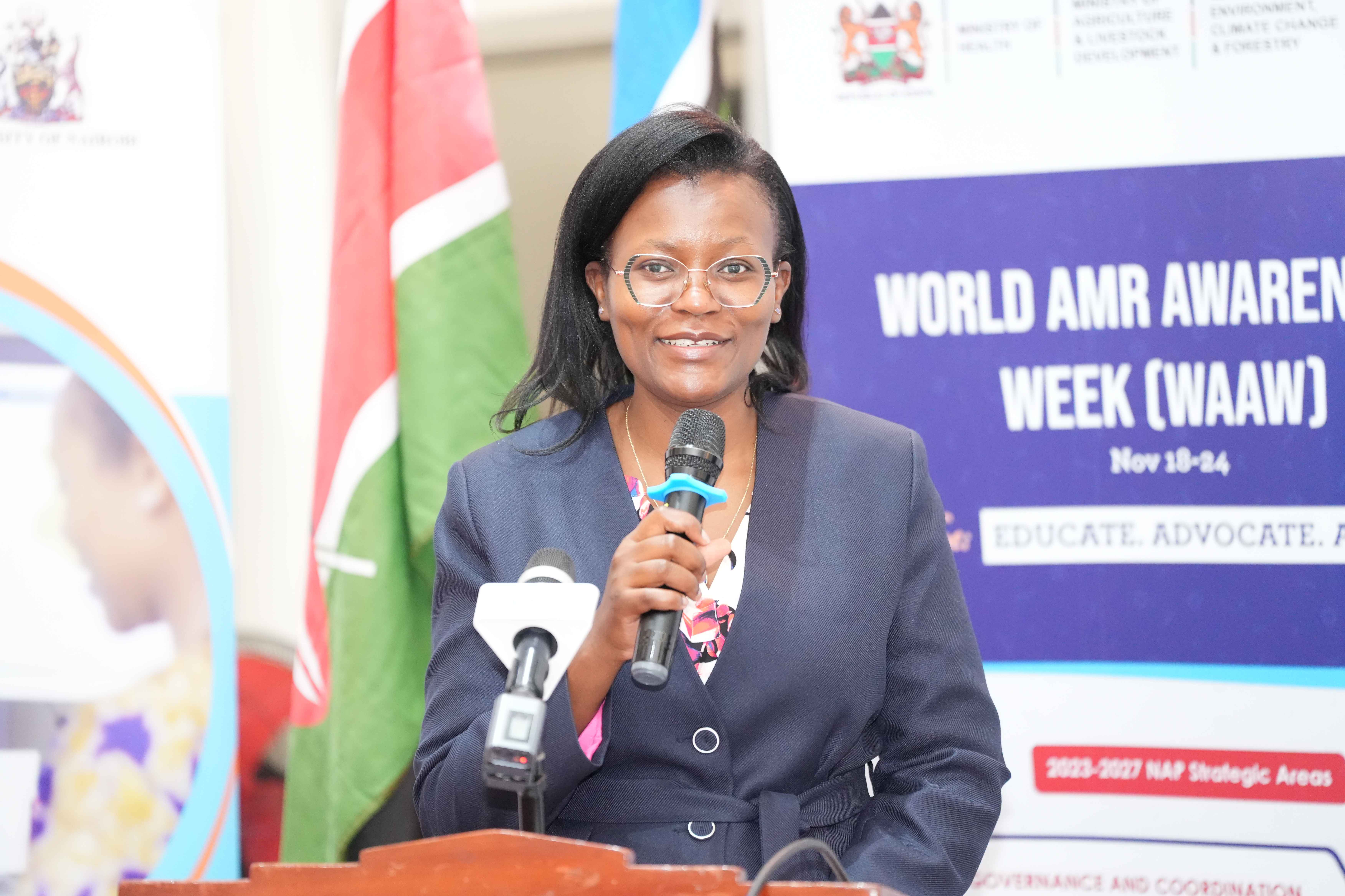 Professional photo of Dr. Loice Ombajo, Co-Director at CEMA