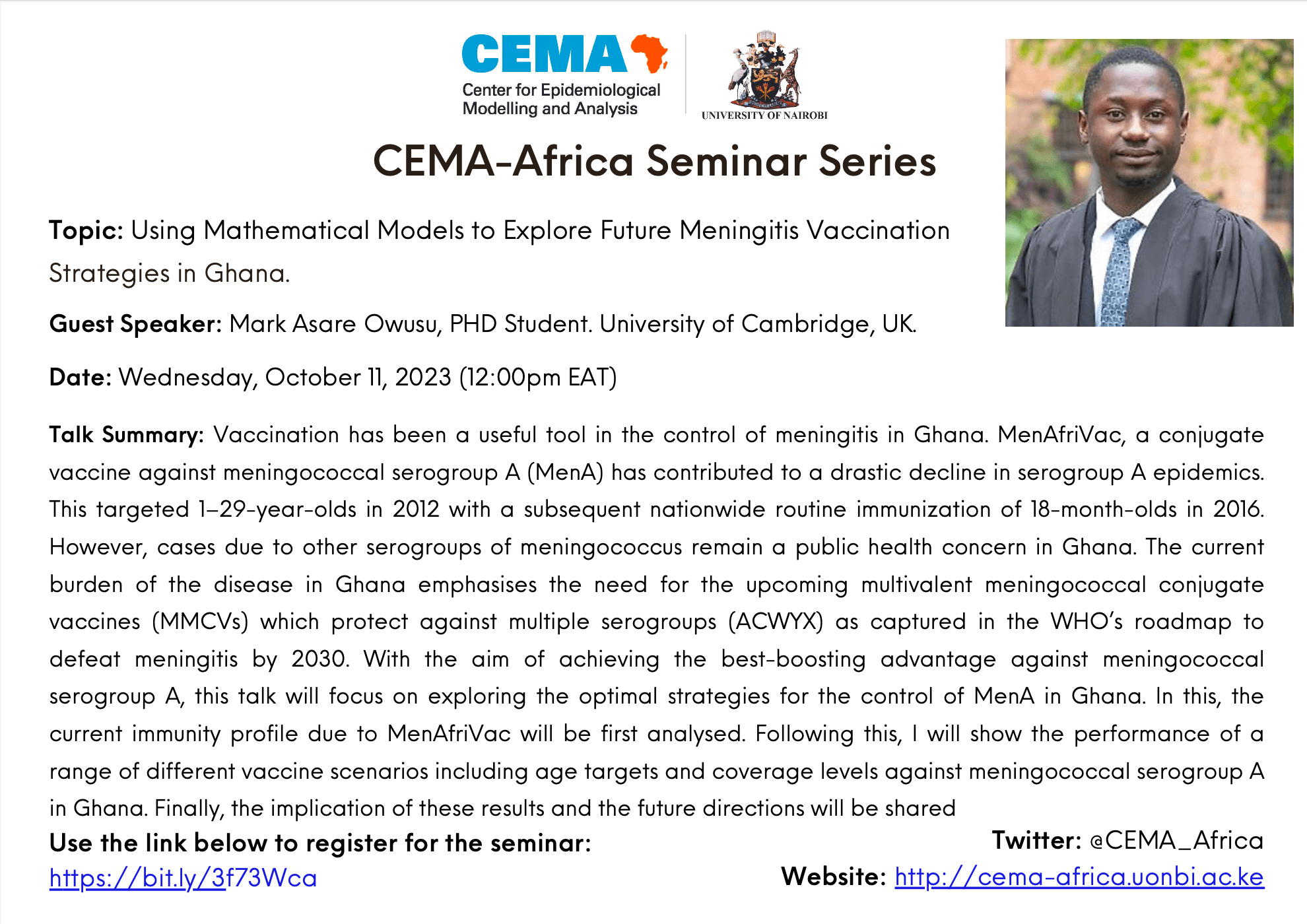 Using Mathematical Models to Explore Future Meningitis Vaccination Strategies in Ghana